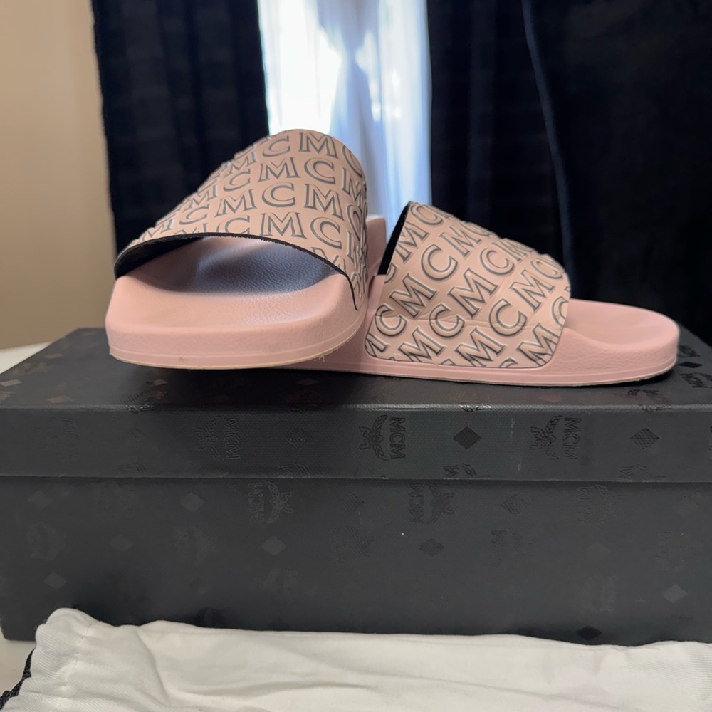 MCM Blush Pink Logo Slides